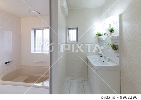住まいのバスルームとパウダールームを同時に見る 9962296