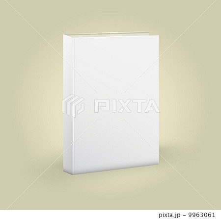 Front view of blank book 9963061