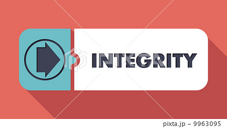 Integrity Concept in Flat Design. 9963095