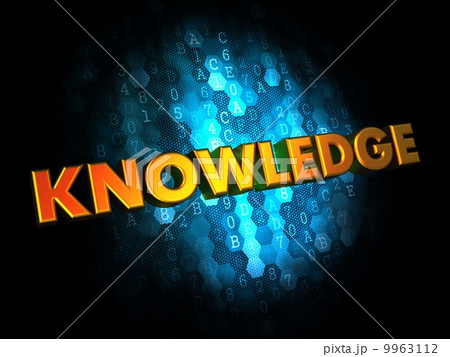 Knowledge Concept on Digital Background. 9963112