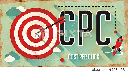 CPC Concept. Poster in Flat Design. 9963168
