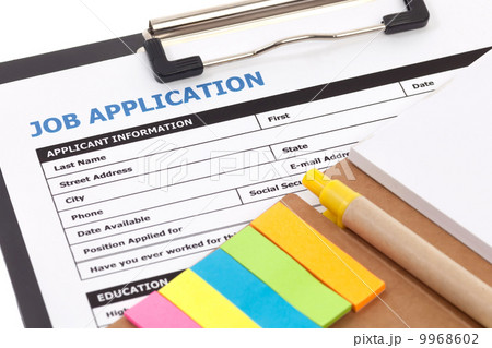 Job application form Job application form 9968602