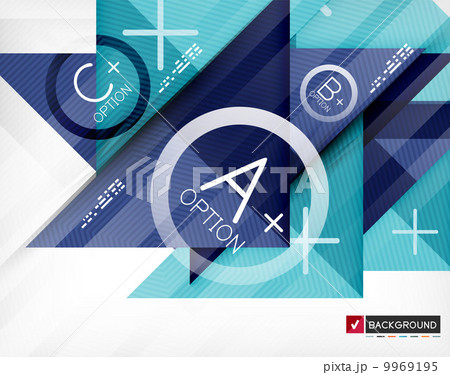 Business geometric infographic poster Business geometric infographic poster 9969195