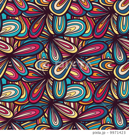 Seamless abstract hand-drawn texture 9971423