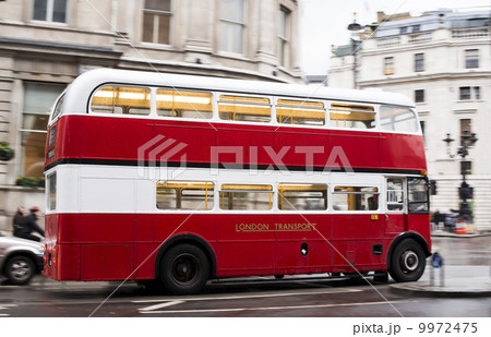 Red bus in London 9972475