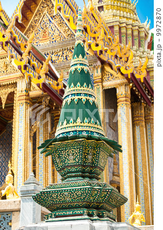 Temple of Emerald Buddha. Bangkok, Thailand Temple of Emerald Buddha. Bangkok, Thailand 9972870