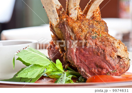 roasted lamb rib roasted lamb rib 9974631