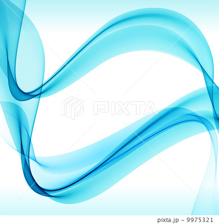 Abstract colorful blue vector waved background Abstract colorful blue vector waved background 9975321