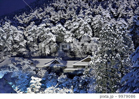 花巻温泉雪景色 花巻温泉雪景色 9979086