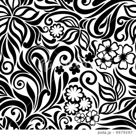 Excellent seamless floral background 9979397