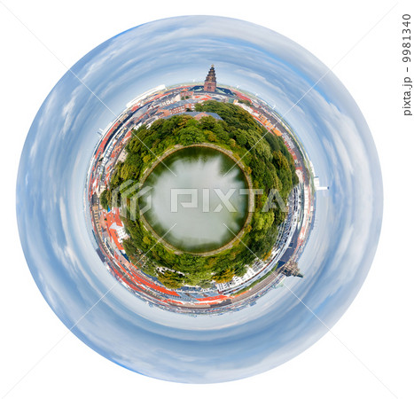 spherical view of Copenhagen city, Denmark spherical view of Copenhagen city, Denmark 9981340