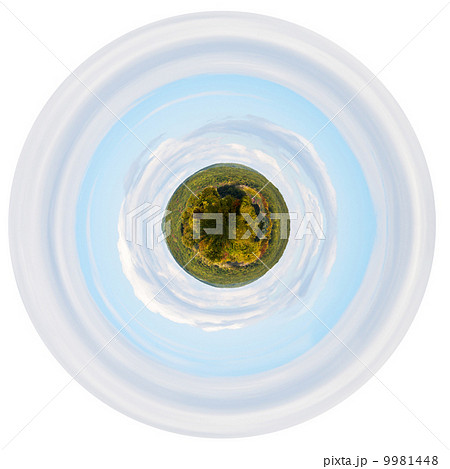 low green Caucasian mountains in autumn 9981448