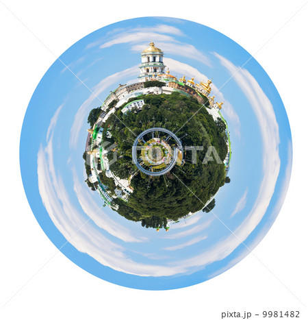 spherical view of Kiev Pechersk Lavra spherical view of Kiev Pechersk Lavra 9981482