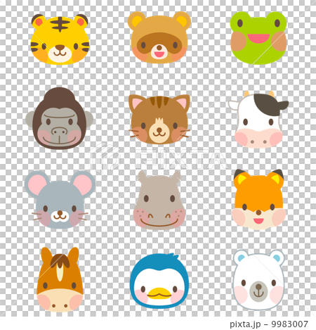 動物　イラスト　セット 9983007