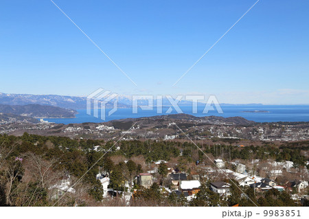 雪景色の伊豆半島・初島 雪景色の伊豆半島・初島 9983851