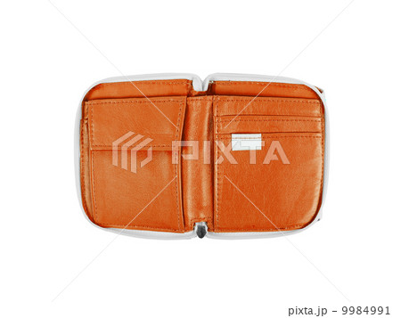 orange wallet isolated 9984991
