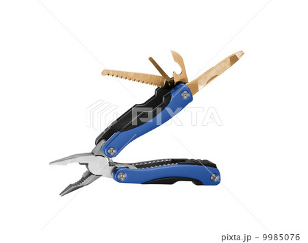 Multi tools knife isolated 9985076