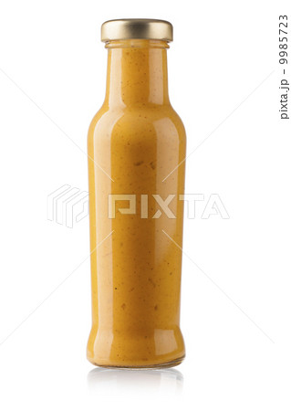 yellow sauce bottle 9985723