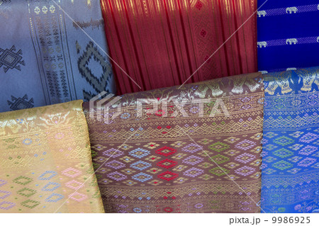 Fabrics found in a market 9986925