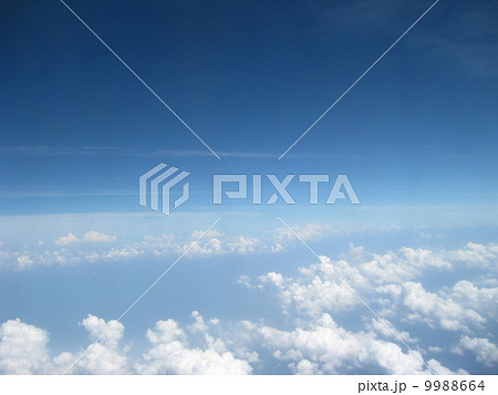 上空より見た雲 上空より見た雲 9988664
