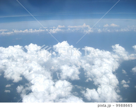 上空より見た雲 上空より見た雲 9988665