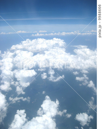 上空より見た雲 上空より見た雲 9988666