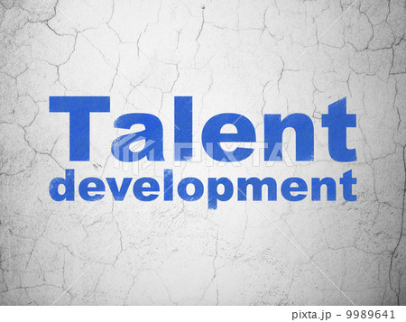 Education concept: Talent Development on wall background Education concept: Talent Development on wall background 9989641