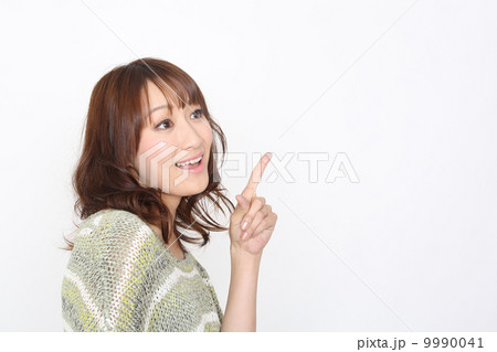ヘアスタイル(指差し) ヘアスタイル(指差し) 9990041
