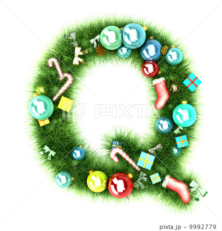 Cristmas alphabet letter 9992779