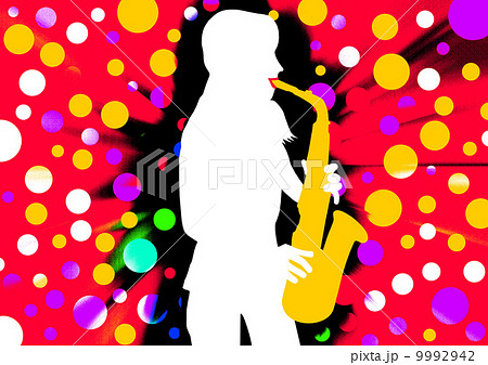 サックスプレイヤー サックスプレイヤー 9992942