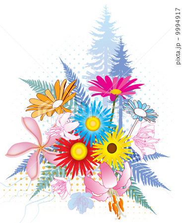 Natural Flower Collage 9994917