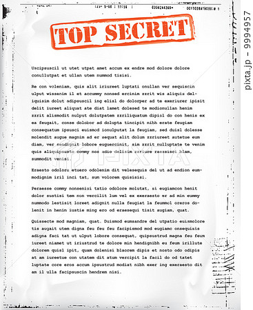 Top Secret Document Template 9994957