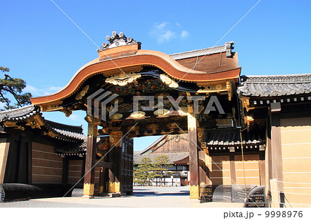 1月京都 二条城・唐門と二の丸御殿 9998976