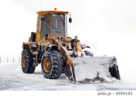 old tractor with a bucket old tractor with a bucket 9999183