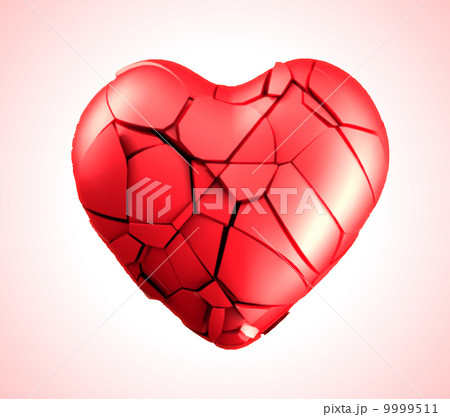 breaked heart vector illustration 9999511
