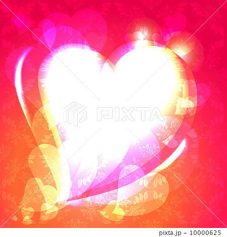 Hearts, speech bubble, ornamental background 10000625