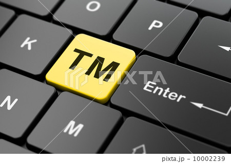 Law concept: Trademark on computer keyboard background Law concept: Trademark on computer keyboard background 10002239
