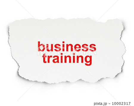 Education concept: Business Training on Paper background Education concept: Business Training on Paper background 10002317