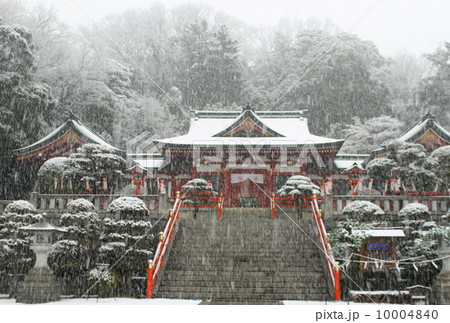 雪の織姫神社 10004840