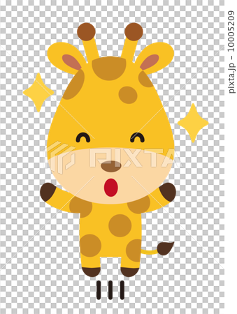 Giraffe [Two-headed animal series] - Stock Illustration [10005209] - PIXTA