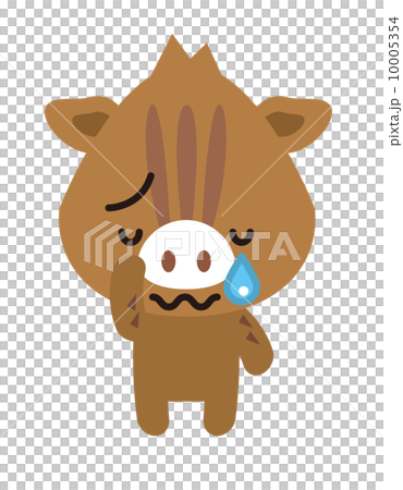 イノシシ【二頭身の動物・シリーズ】 10005354