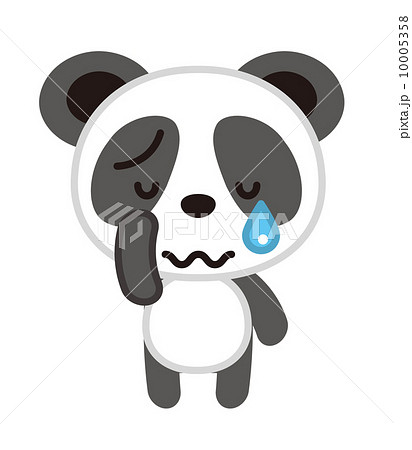 パンダ【二頭身の動物・シリーズ】　 10005358