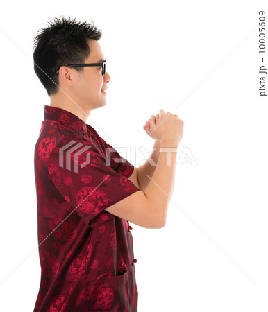 Chinese cheongsam male respecting 10005609