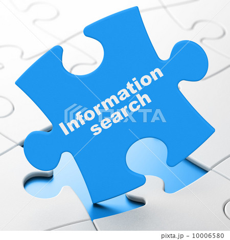 Information Search on puzzle background Information Search on puzzle background 10006580