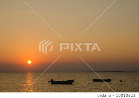 Boats at sunset Boats at sunset 10010823