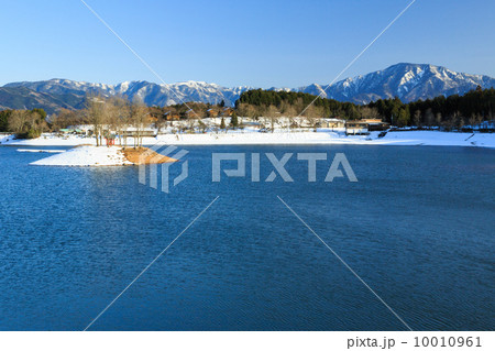 椛の湖からの恵那山 10010961