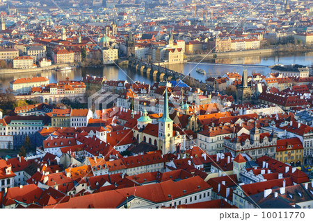 Panoramic view from Prague, Czech Republic 10011770
