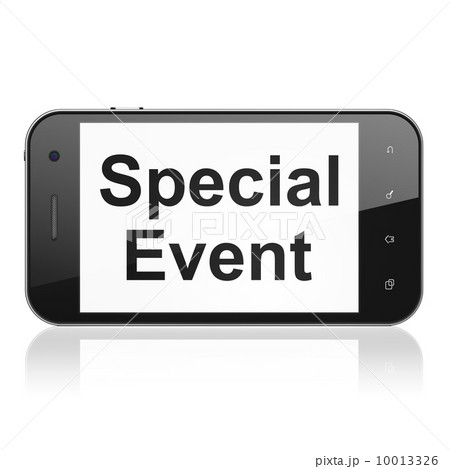 Business concept: Special Event on smartphone 10013326