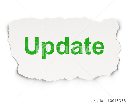 Web design concept: Update on Paper background 10013388