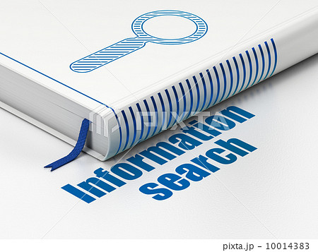 Data concept: book Search, Information Search on white background Data concept: book Search, Information Search on white background 10014383